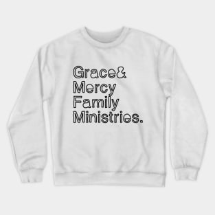 GMFM Listed in Black Crewneck Sweatshirt